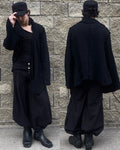 asymmetrical muslin longsleeve