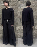 asymmetrical crewneck