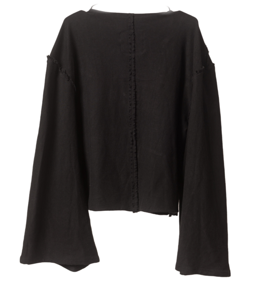 asymmetrical crewneck