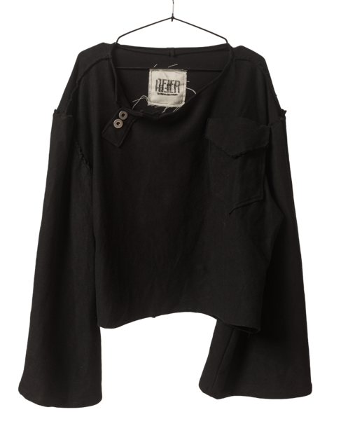 asymmetrical crewneck